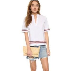 Tory Burch Embroidered Shirt